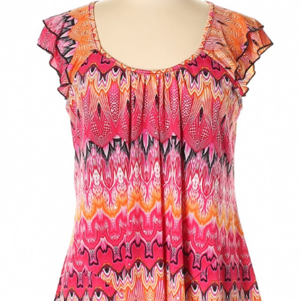 Dressbarn Large petite short sleeve top
